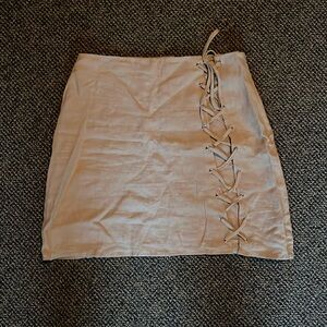 Linen skirt